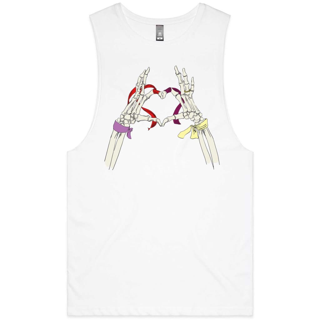 Skeleton Heart Vest