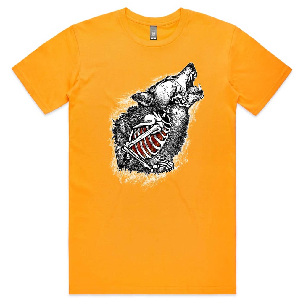 Skeleton Wolf T-shirt