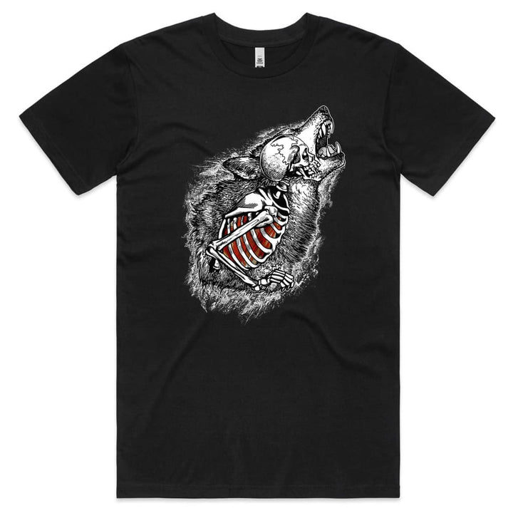 Skeleton Wolf T-shirt