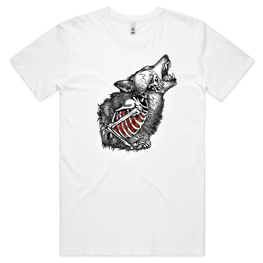 Skeleton Wolf T-shirt