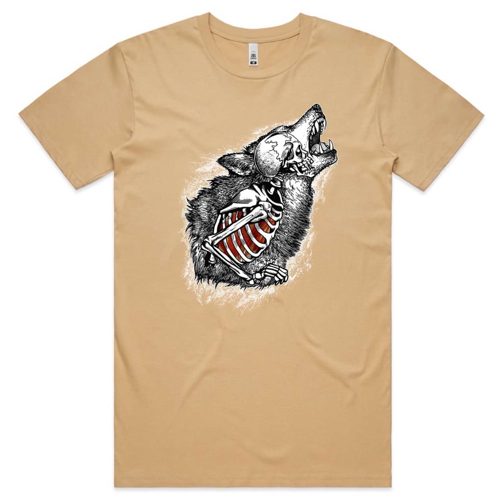 Skeleton Wolf T-shirt