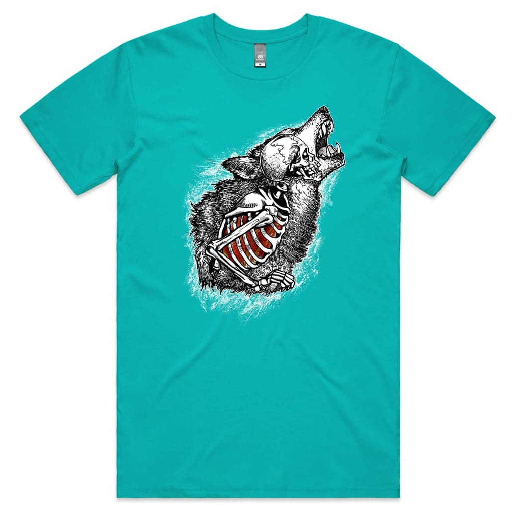 Skeleton Wolf T-shirt