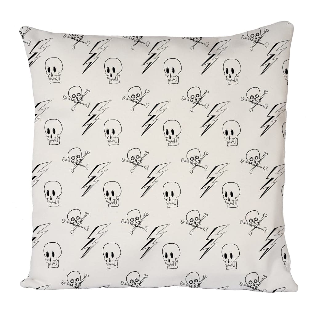 Skull Flash Cushion Cover