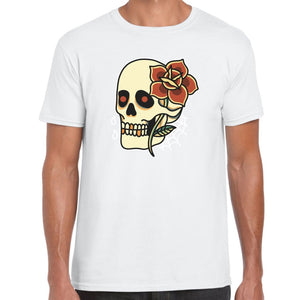 Skull Rose Tattoo T-shirt