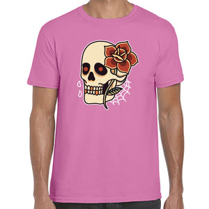 Skull Rose Tattoo T-shirt