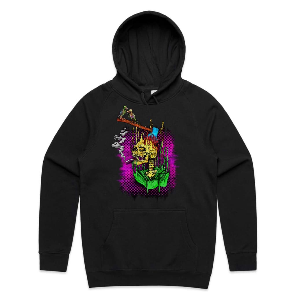 Smoking Skull Sweatshirt