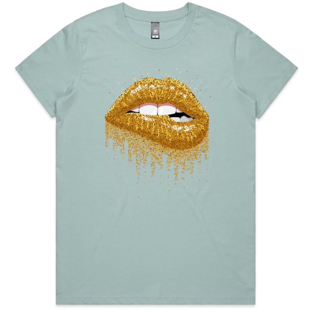 Sparkly Lips Ladies T-shirt