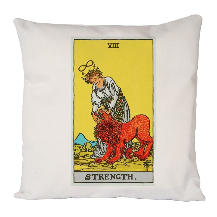Strenght Lion Cushion Cover