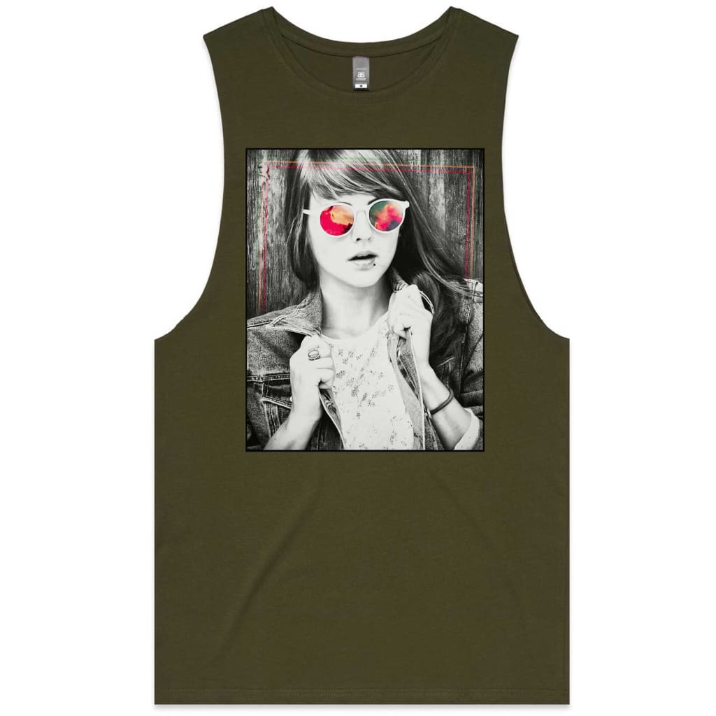 Sunglasses Girl Vest