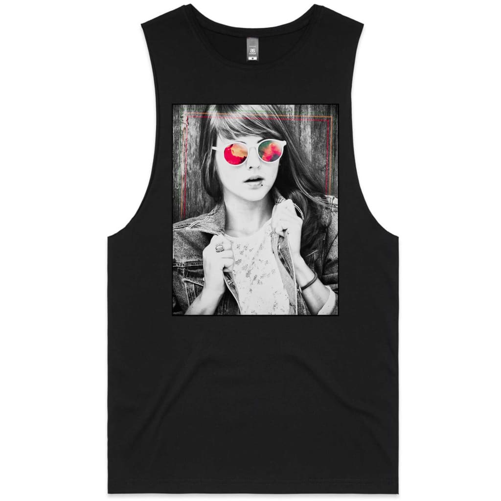 Sunglasses Girl Vest