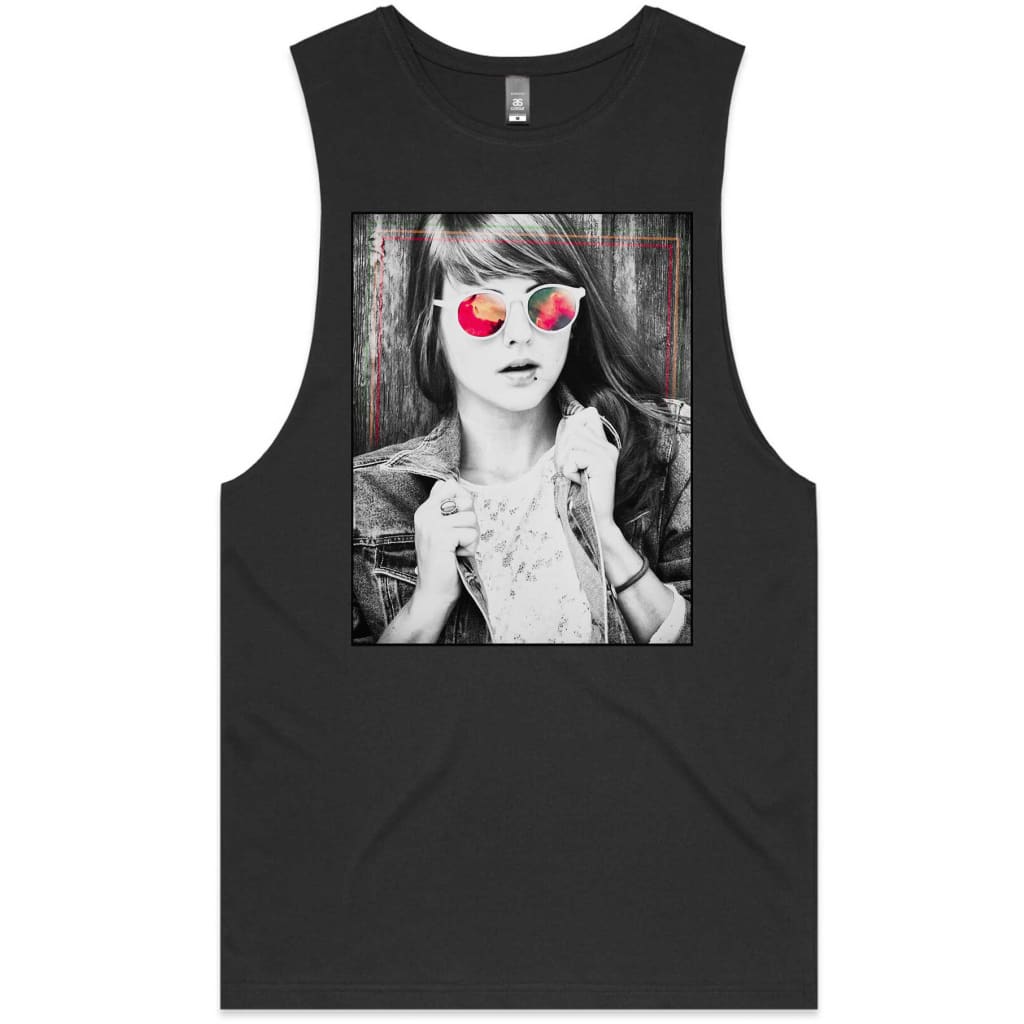 Sunglasses Girl Vest