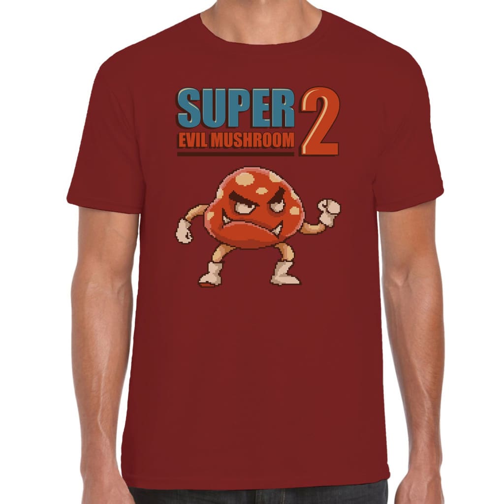 Super Evil Mushroom T-shirt