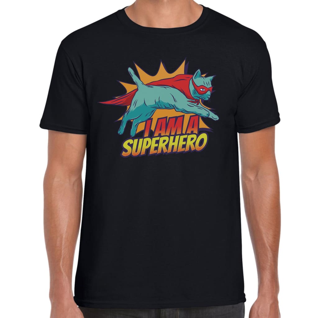 Superhero Cat T-shirt