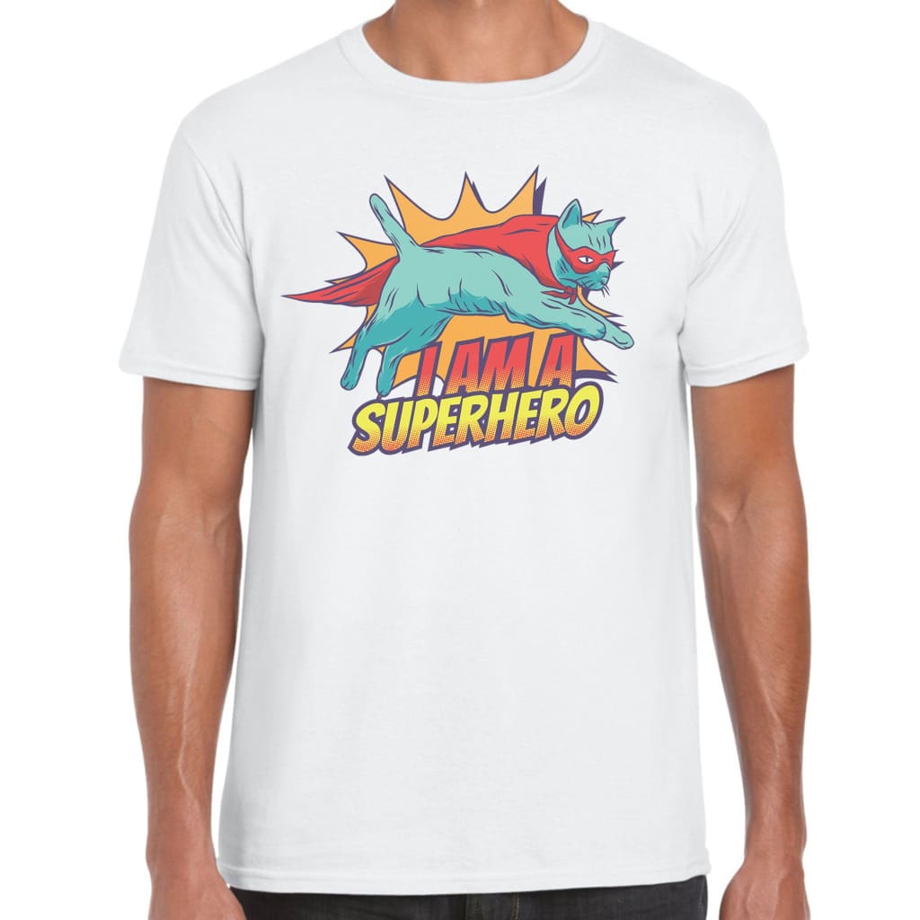 Superhero Cat T-shirt