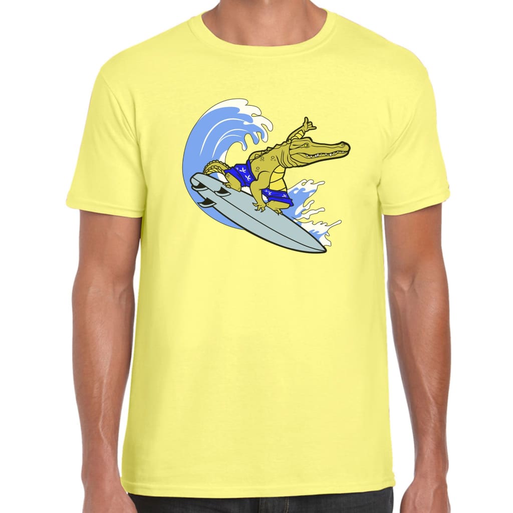 Surfing Crocodile T-shirt