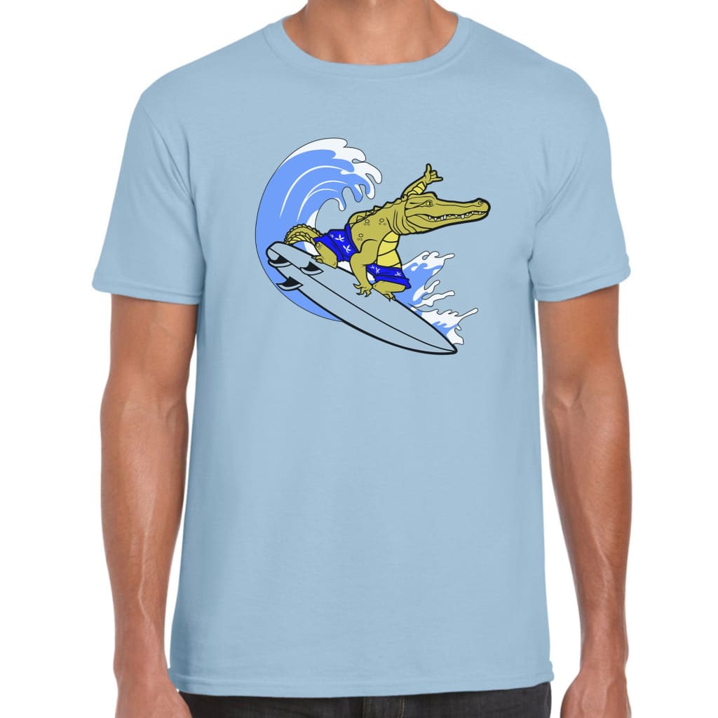 Surfing Crocodile T-shirt