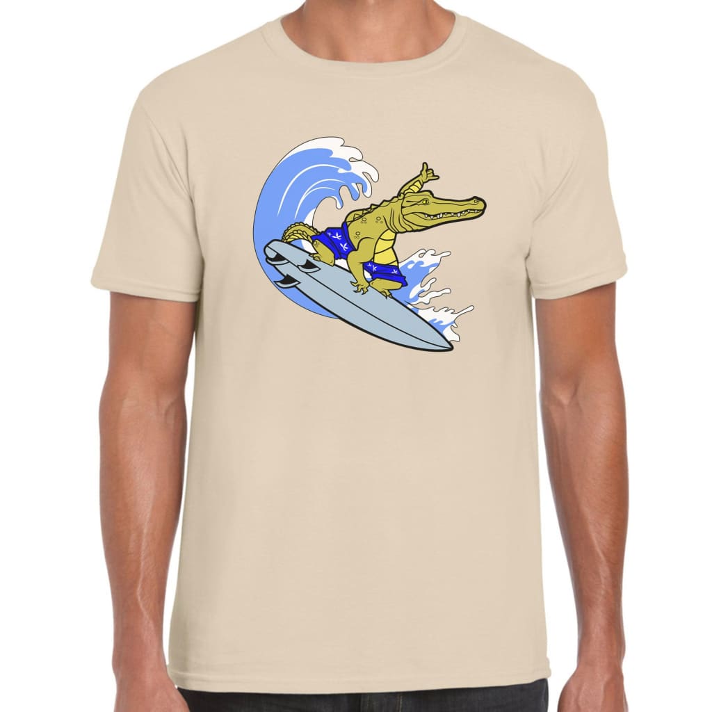 Surfing Crocodile T-shirt