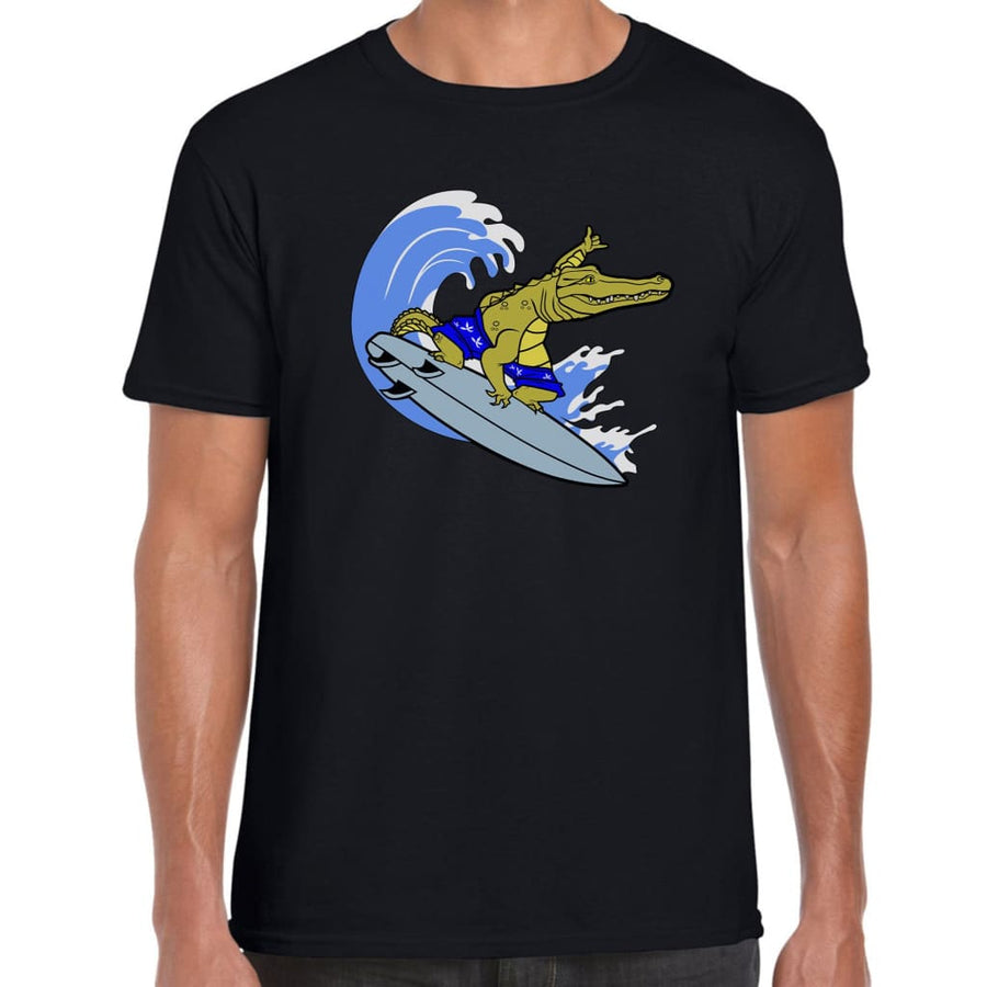 Surfing Crocodile T-shirt