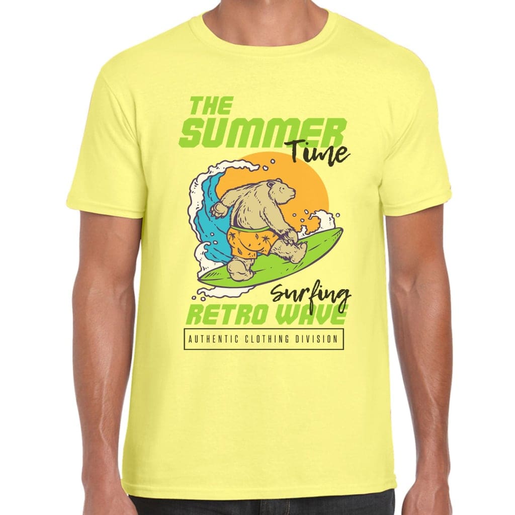 Surfing Retro Wave T-Shirt