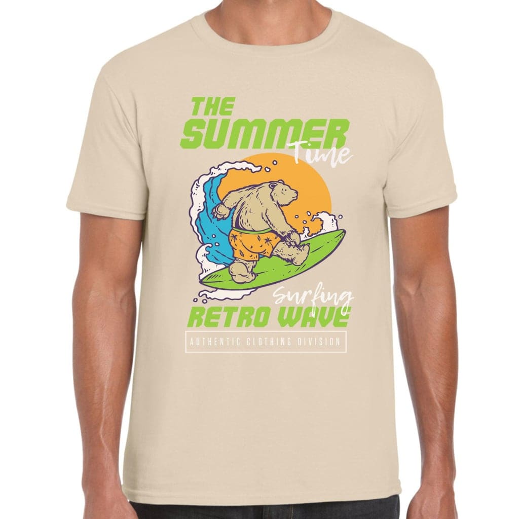 Surfing Retro Wave T-Shirt