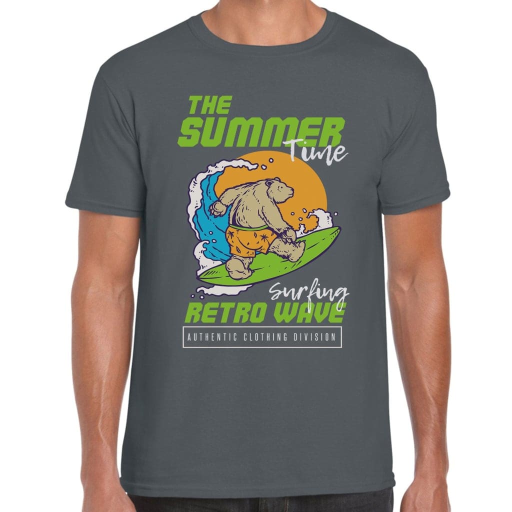 Surfing Retro Wave T-Shirt