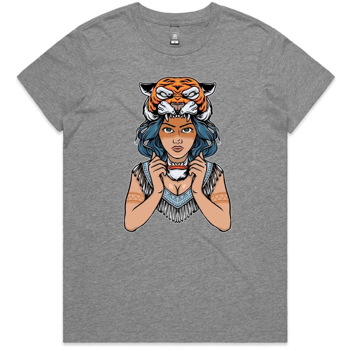 Tiger Girl Ladies T-shirt