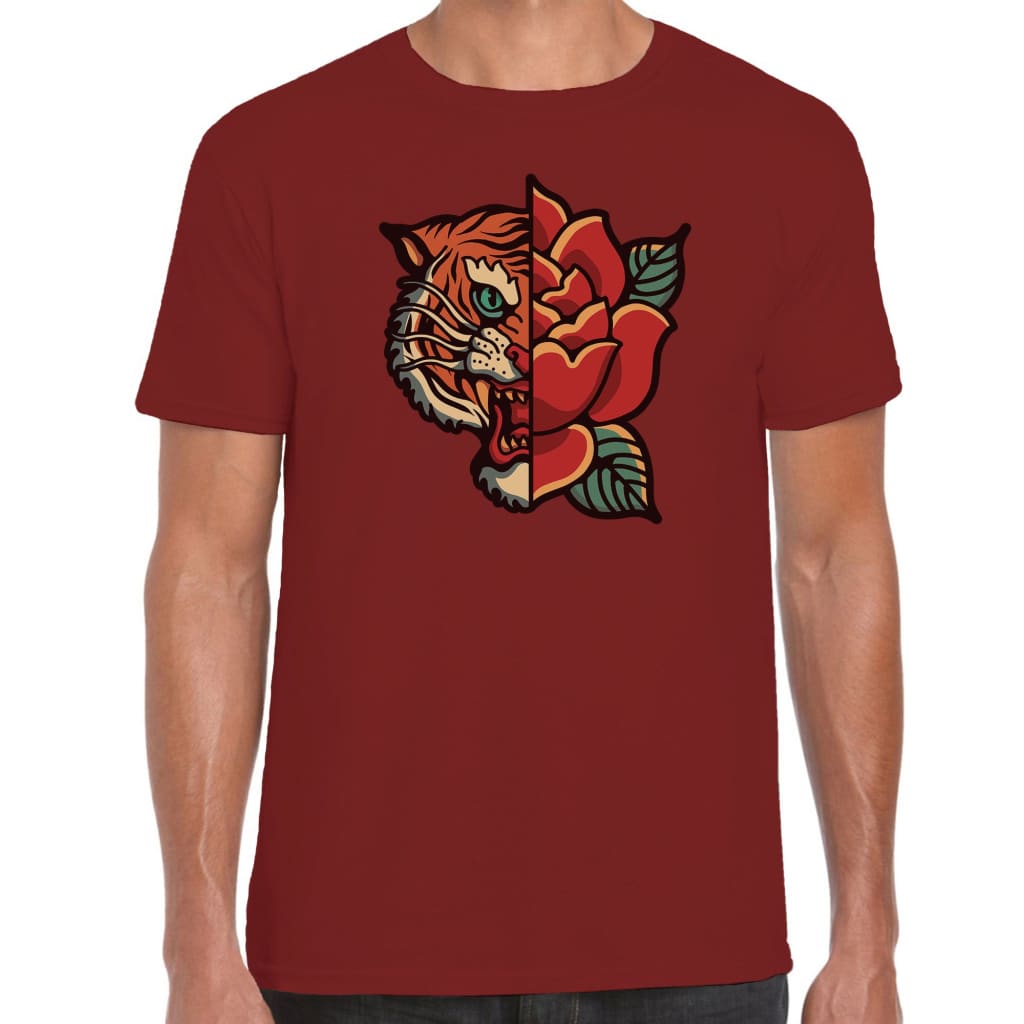 Tiger Rose T-shirt