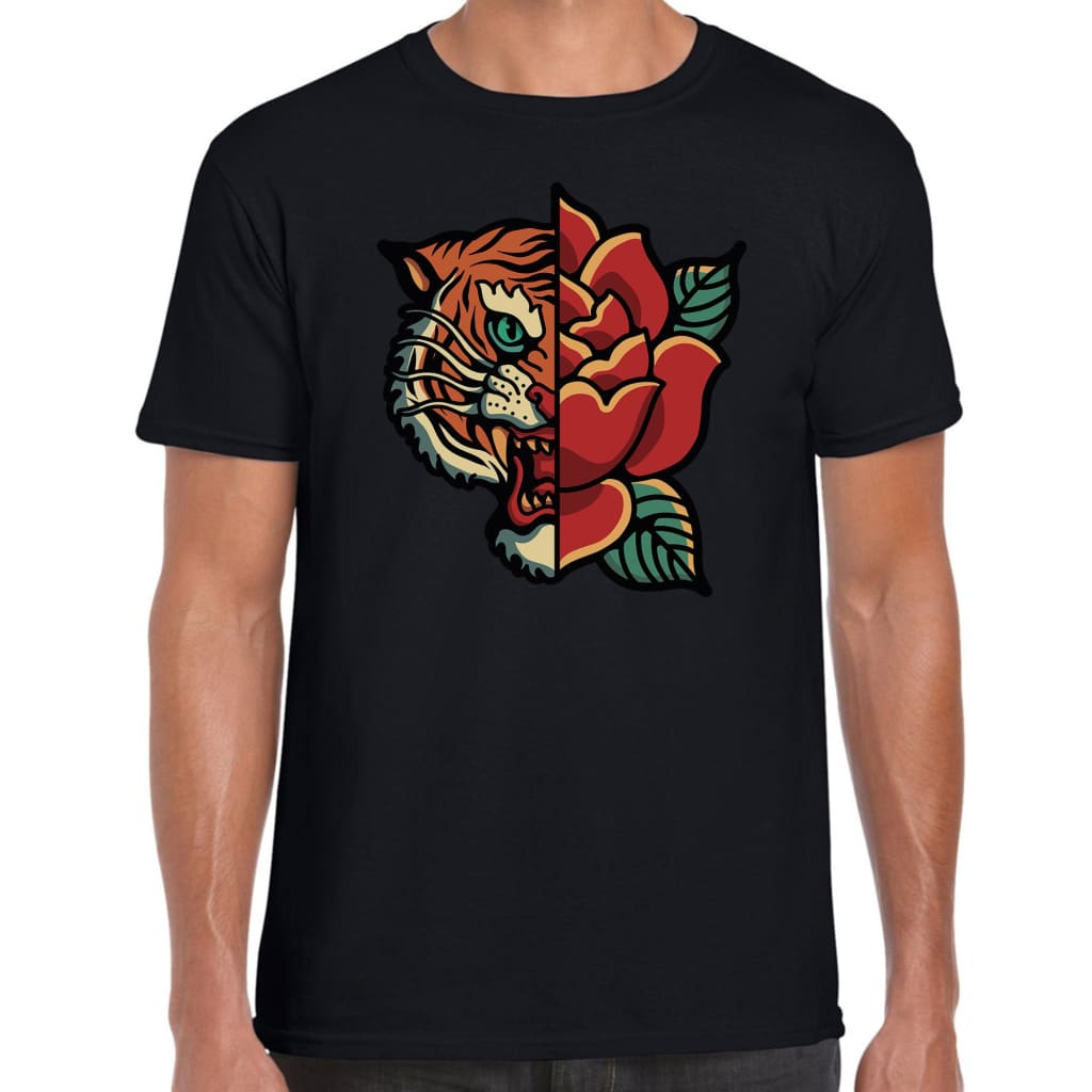 Tiger Rose T-shirt