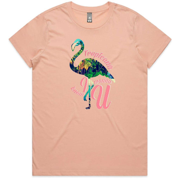 Tropicana Flamingo Ladies T-shirt