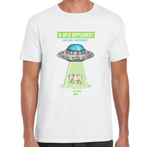 A Ufo Appears T-shirt