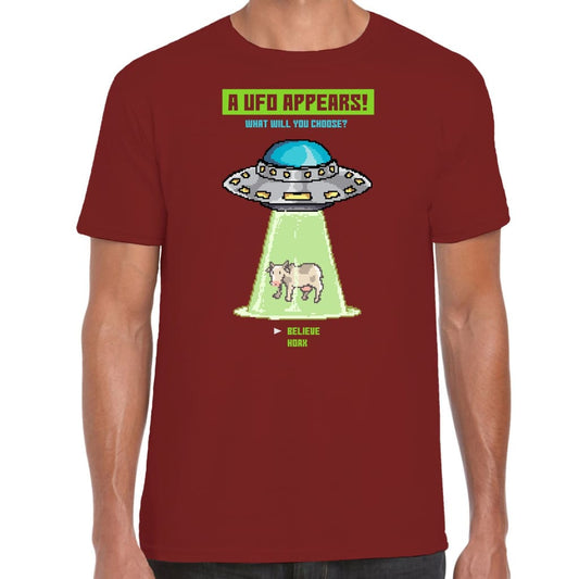 A Ufo Appears T-shirt