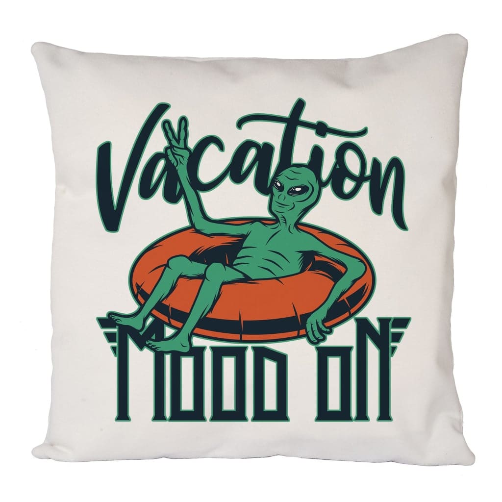 Vacation Alien Cushion Cover