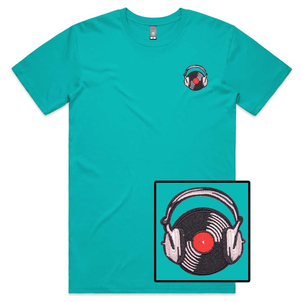 Vinyl Headphones T-shirt