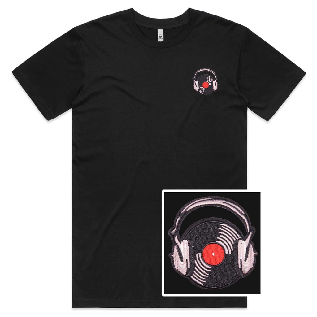 Vinyl Headphones T-shirt