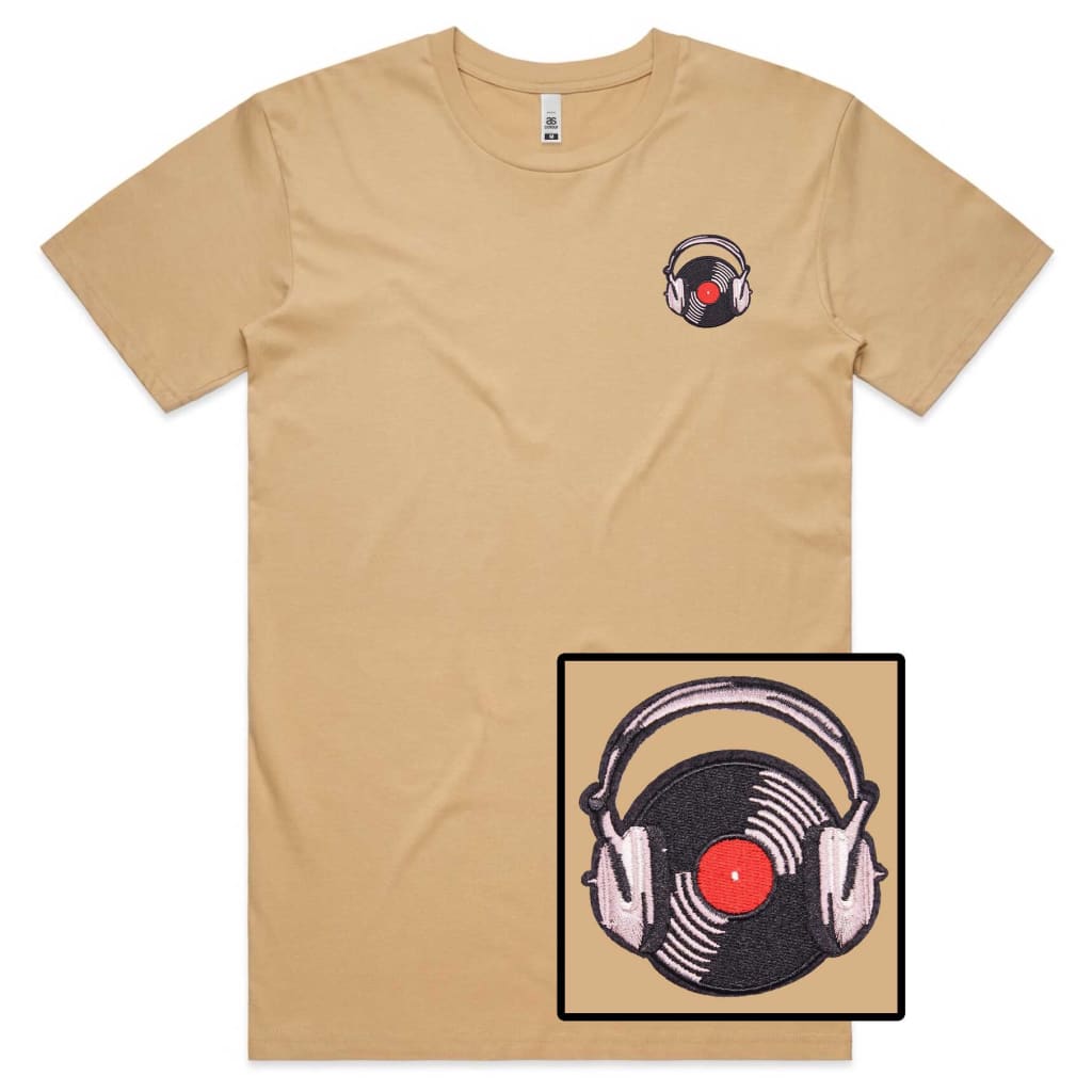 Vinyl Headphones T-shirt