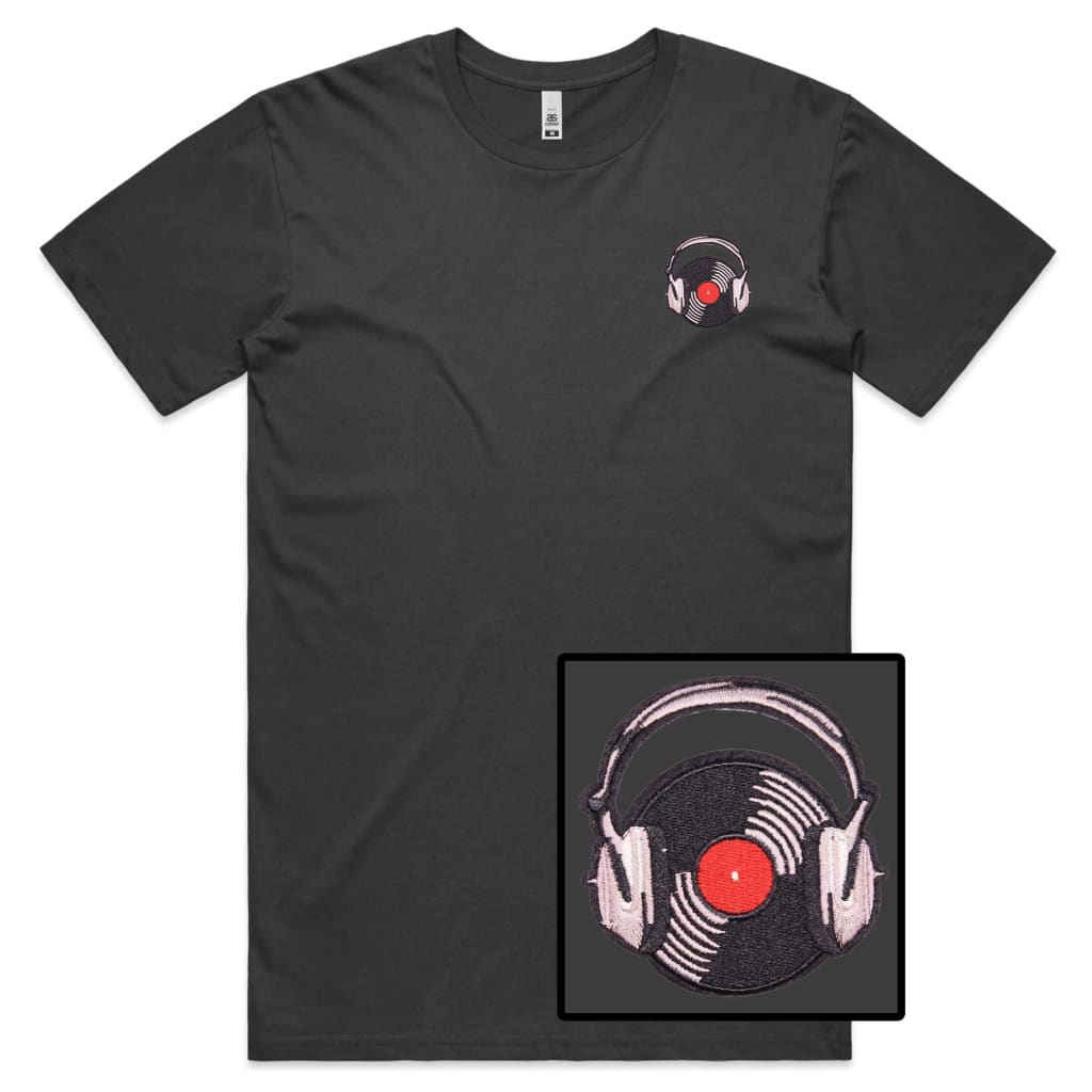 Vinyl Headphones T-shirt