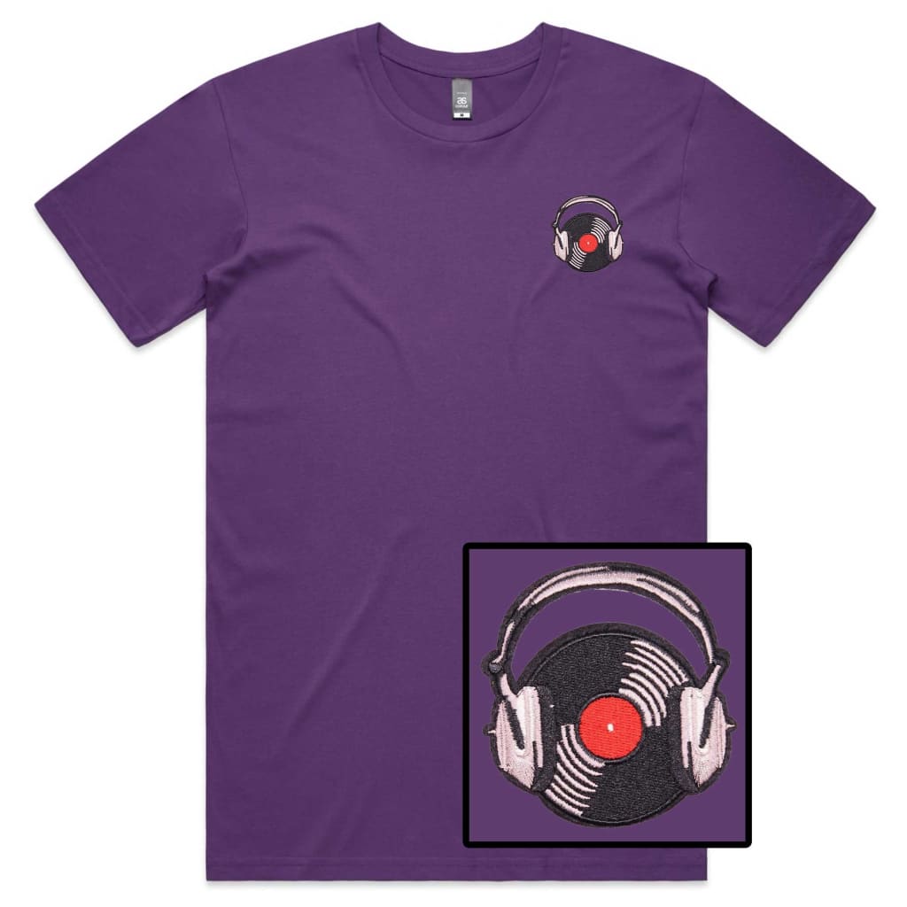 Vinyl Headphones T-shirt