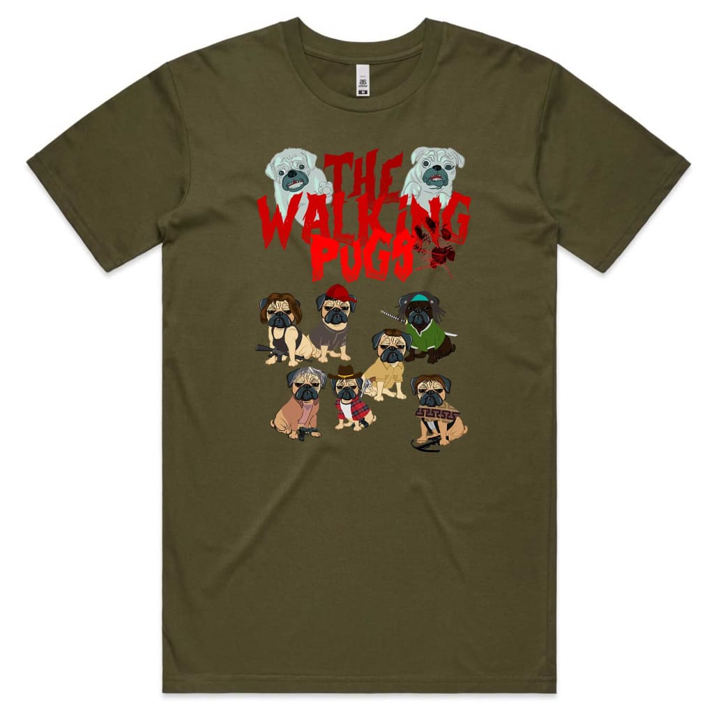 Walking Pug T-shirt