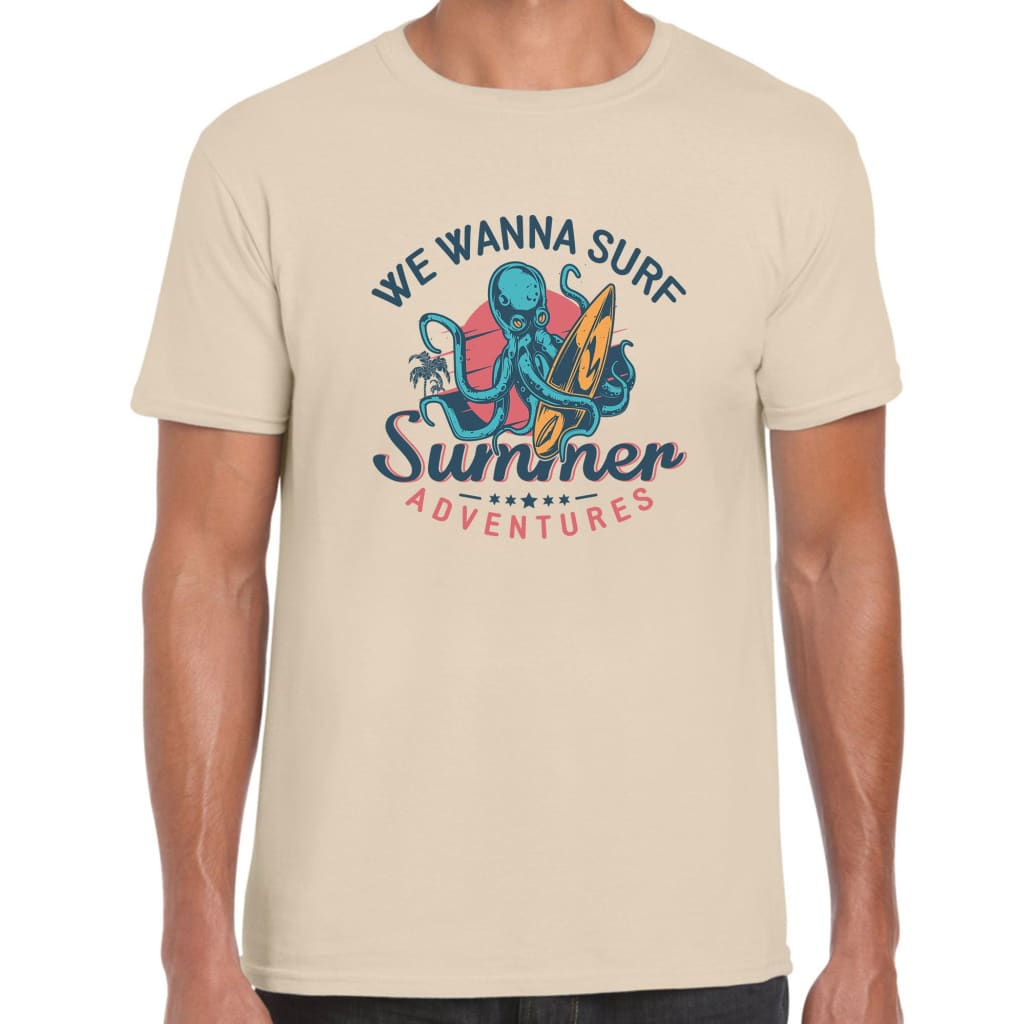 We Wanna Surf T-shirt