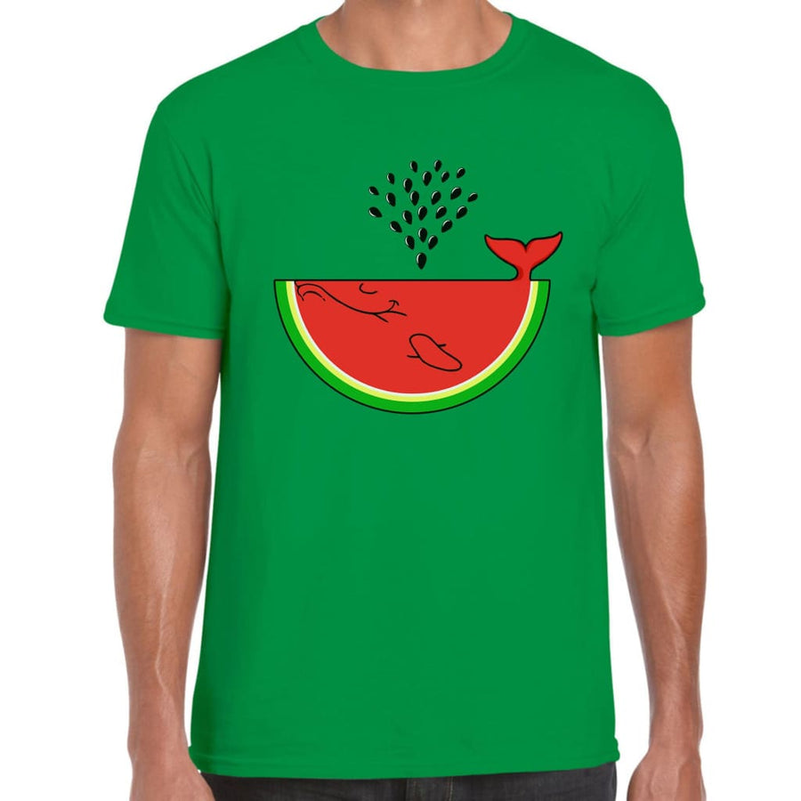 Watermelon Whale T-shirt