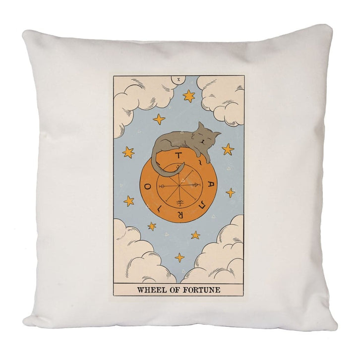 Wheel Of Fortune Cat Cushion Cover