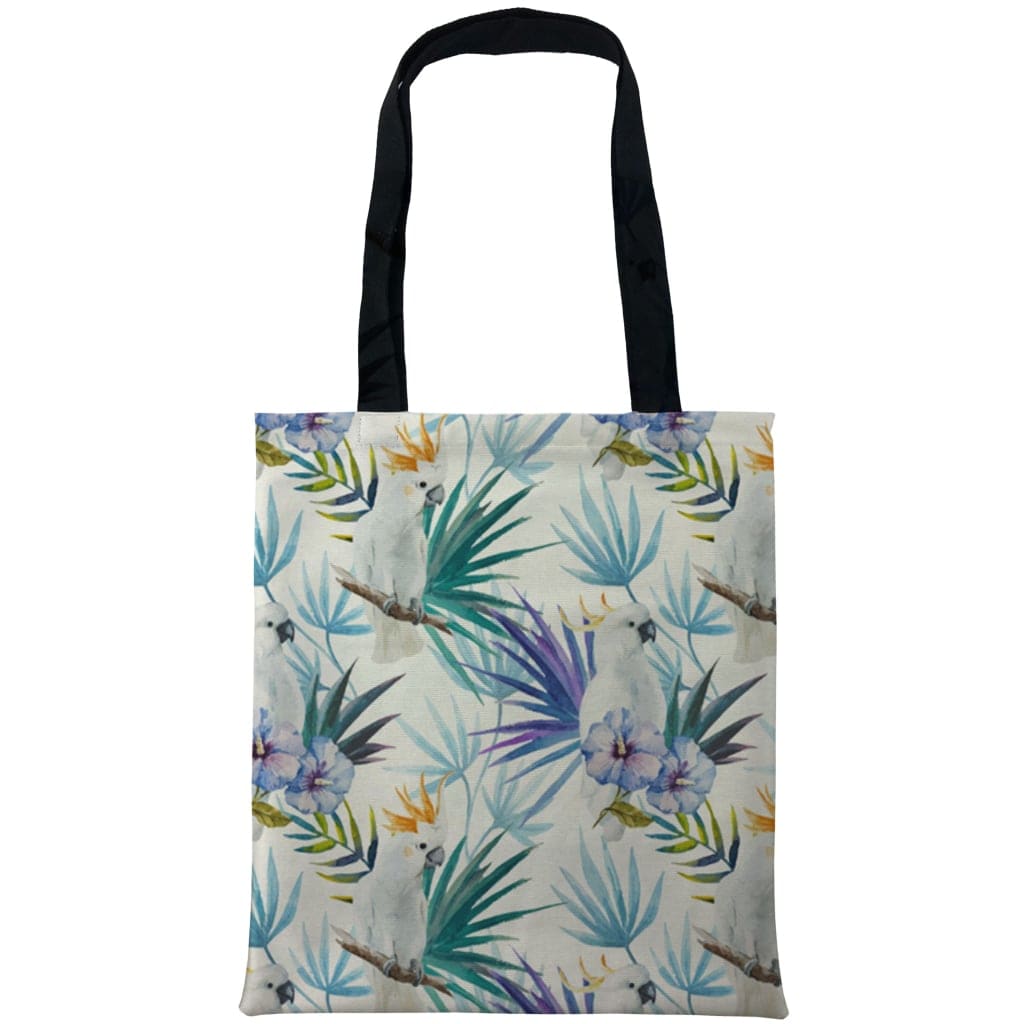 White Parrot Bags