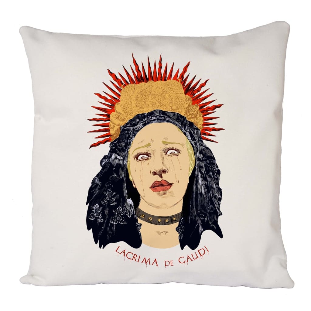 Wiping Mary Cushion Cover