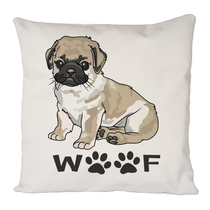 Woof Woof Dog Cushion Cover