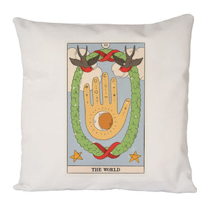 The World Hand Cushion Cover