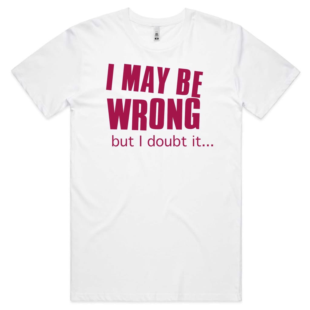 I may be Wrong T-shirt