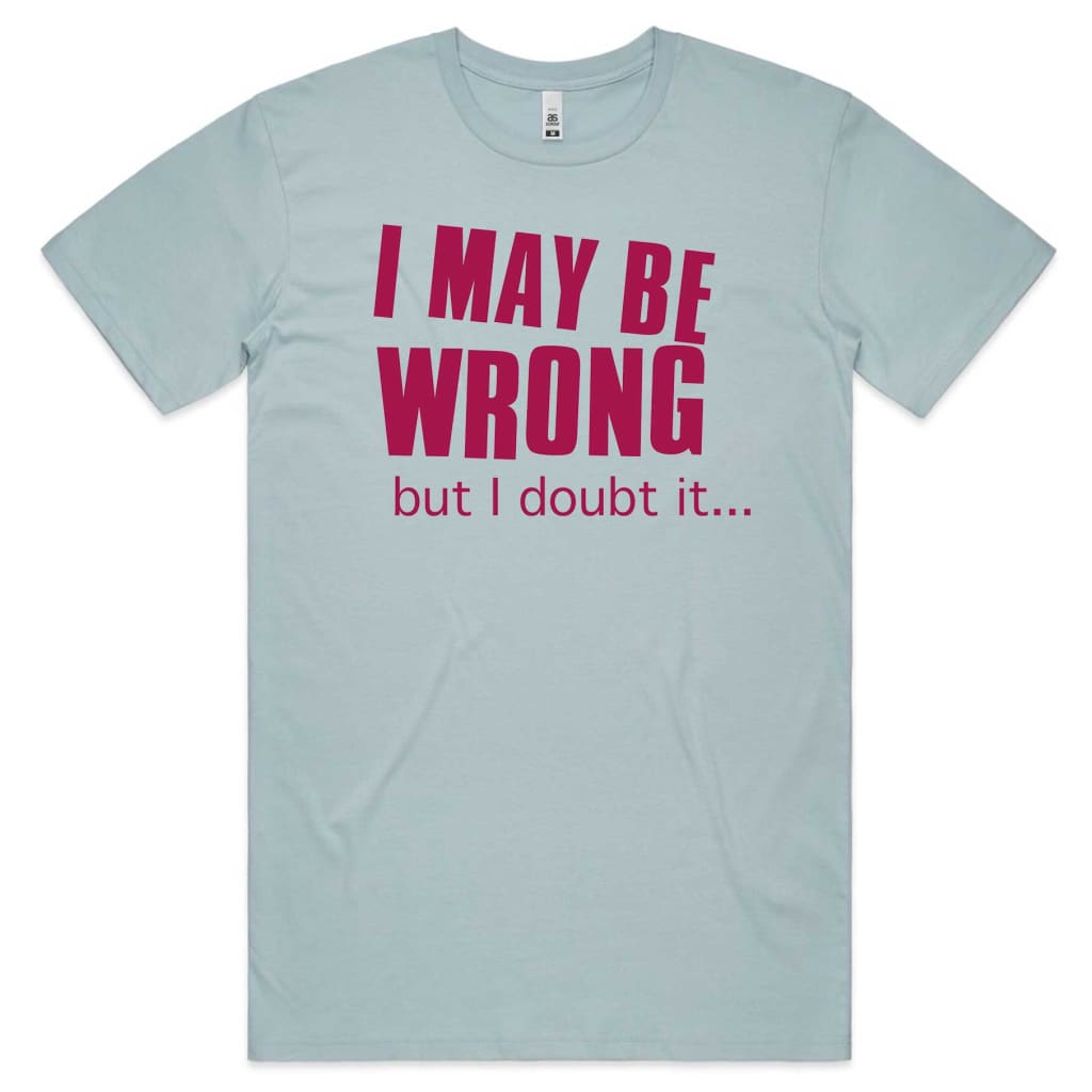 I may be Wrong T-shirt