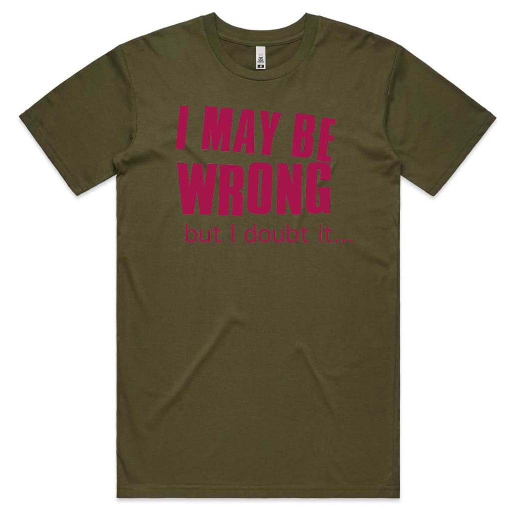 I may be Wrong T-shirt