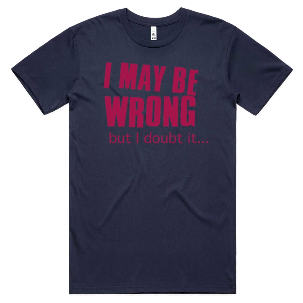 I may be Wrong T-shirt