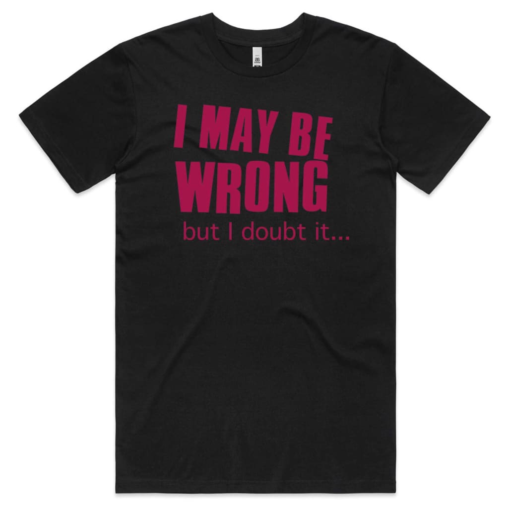 I may be Wrong T-shirt